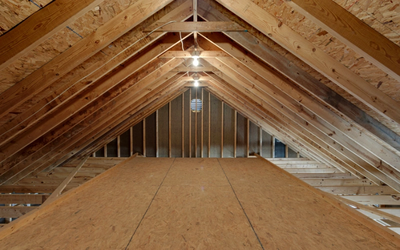 attic crawl space inspection